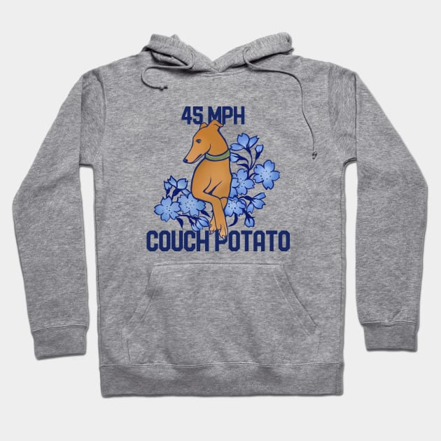 45 MPH couch potato Hoodie by bubbsnugg